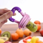 Baby Fruit Feeding Pacifier – BPA-free silicone pacifier for safe fruit feeding and teething relief.