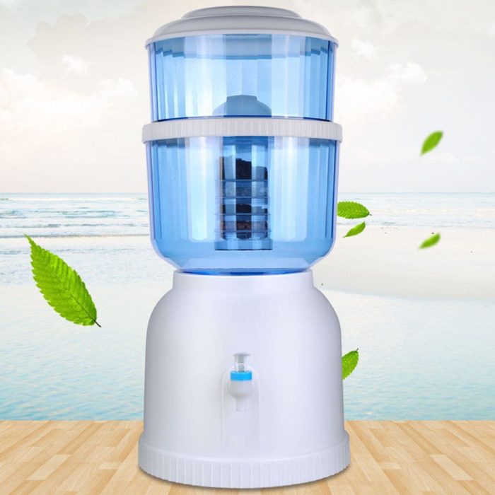 Mini Desktop Water Dispenser for cool and hot water, perfect for office or home use with efficient, compact design