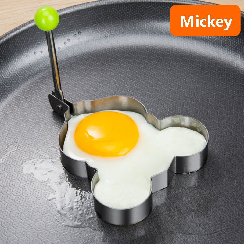 Stainless Steel Fried Egg Pan Cake Shaper – Create perfect shapes for eggs, pancakes, and more with this durable kitchen tool.