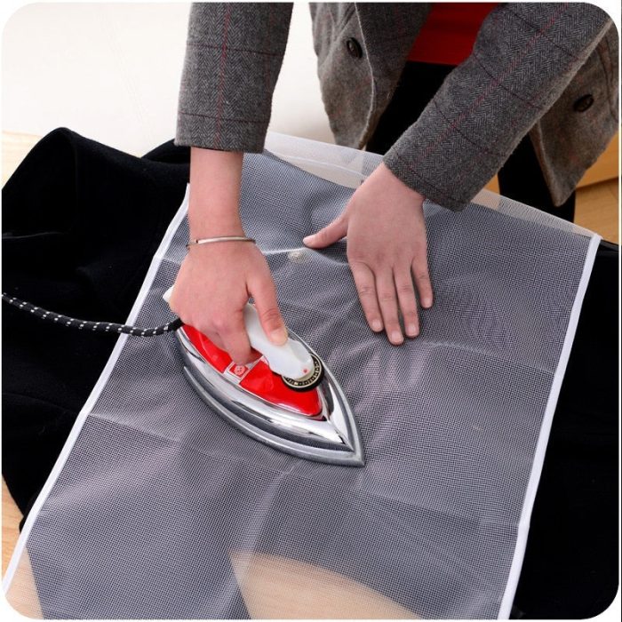 Mesh Ironing Board for Clothing with Protective Cloth Guard Cover and Pressing Pad, providing safe and efficient ironing for all fabrics.