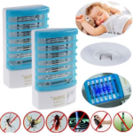 Electronic Mosquito Killer Lamp with UV light, eliminating mosquitoes without chemicals for a safer, mosquito-free environment indoors and outdoors.