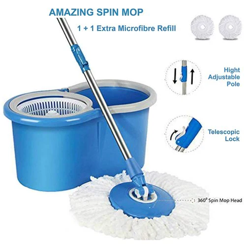 Magic Spin Mop | Self-Wringing Mop for Efficient Floor Cleaning