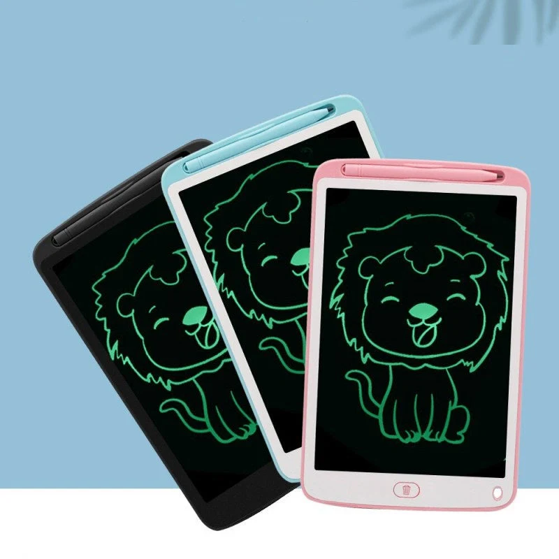 LCD Writing Pad Tablet for Kids 10 Inch, Kids Writing Tablet, Eco-Friendly Drawing Pad, Kids Learning Tablet, Portable Writing Tablet for Kids, Reusable LCD Writing Pad.