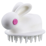 Silicon Shampoo Brush with soft silicone bristles for scalp massage and hair growth