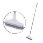 V Shape Floor Cleaning Brush - 2-in-1 Magic Broom and Scrub Brush for multi-surface cleaning and dust removal