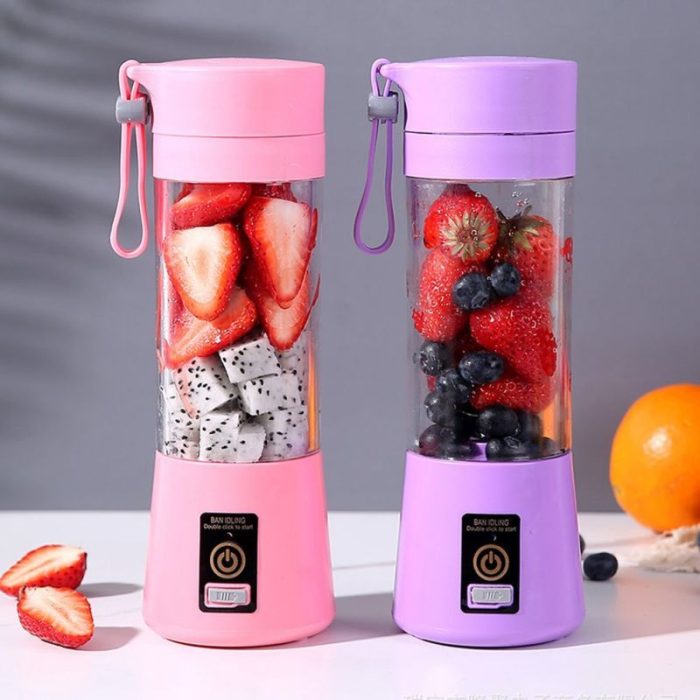 Portable Blender Mini Mixer Electric Juicer Machine for Fresh Fruit Juice – Compact and easy to use on-the-go.