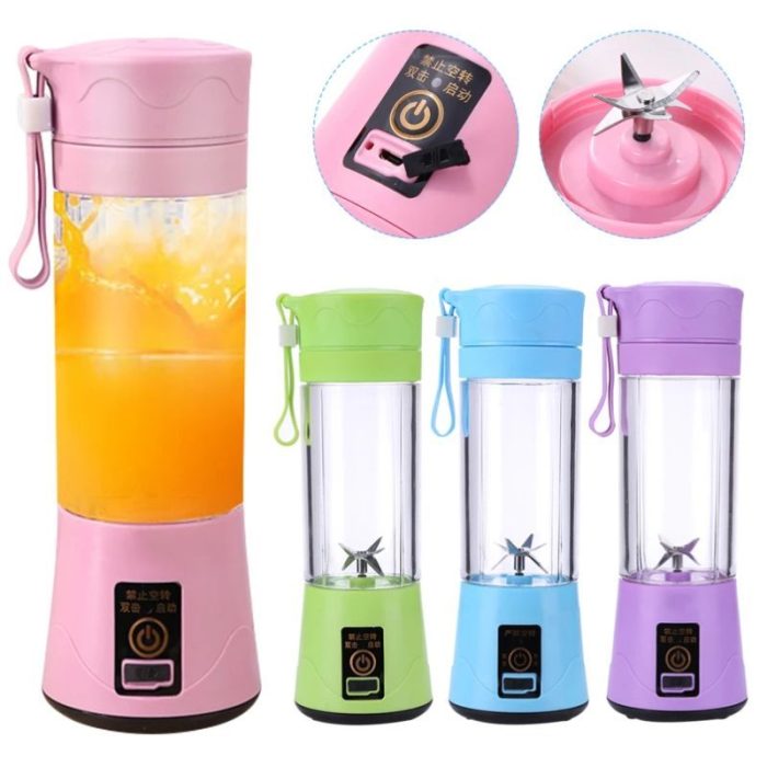 Portable Blender Mini Mixer Electric Juicer Machine for Fresh Fruit Juice – Compact and easy to use on-the-go.