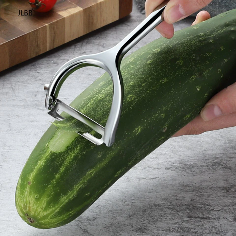 Stainless Steel Fruit Vegetable Peeler and Potato Grater Tool – Comfortable, Rust-Proof Kitchen Gadget